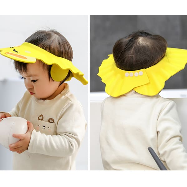 Daszek / Rondo Kąpielowe do Mycia Głowy Dzieci - Odcienie Niebieskiego - obrazek 4