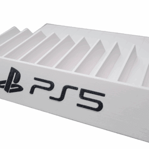Podstawka stojak na gry - na 10 gier do PS5 PS4 PS3 - Biały