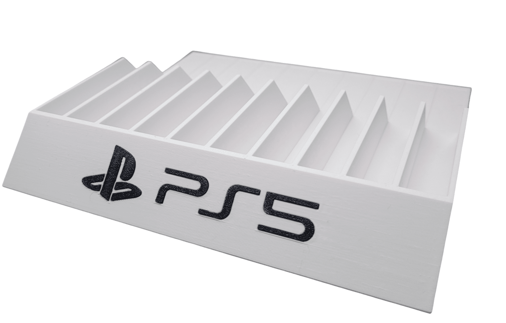 Podstawka stojak na gry - na 10 gier do PS5 PS4 PS3 - Biały
