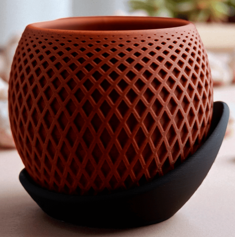 Geometryczna osłonka na doniczkę – nowoczesny design dla Twoich roślin - obrazek 4