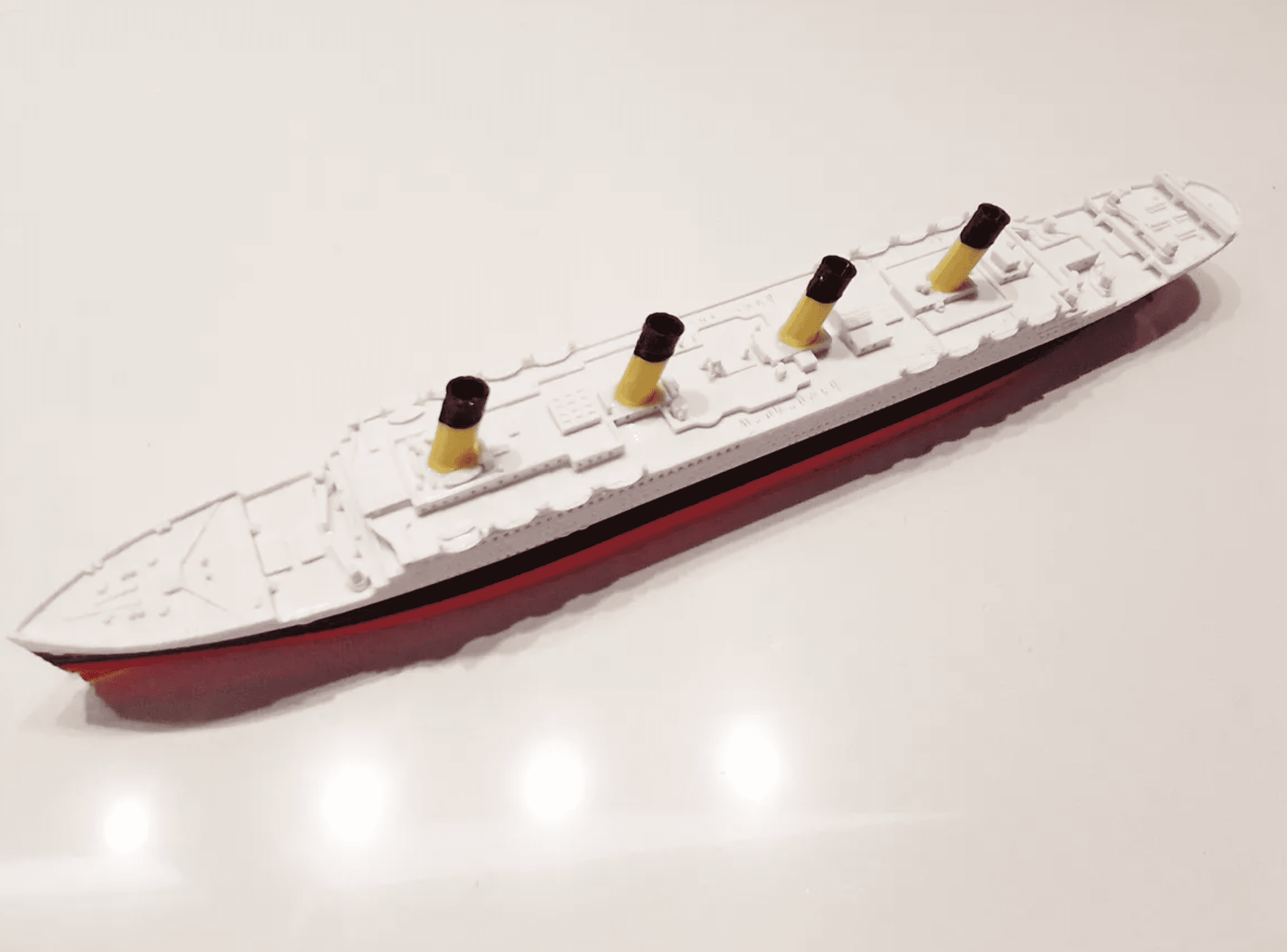 RMS Carpathia 33 cm - Model Kolekcjonerski 3D ! (Skala 1:1000) - obrazek 5
