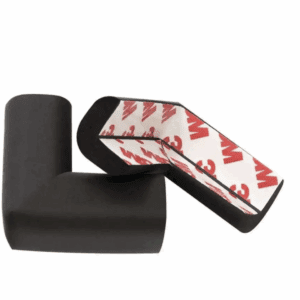 Zabezpieczenie, Osłona Narożników, Krawędzi - Czarne 4 szt.