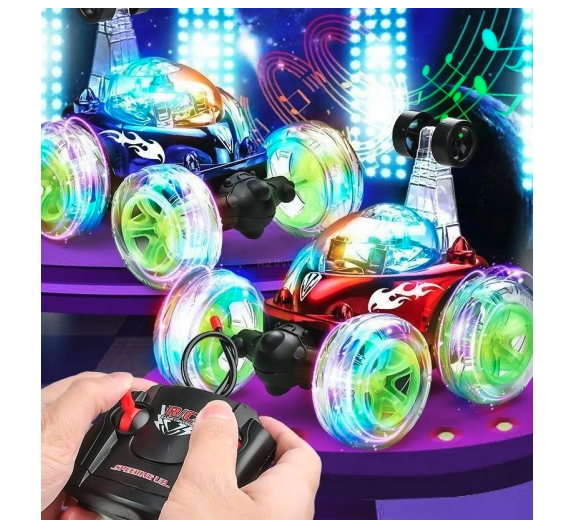 Samochód Zdalnie Sterowany Twister Akrobata - czerwony - obrazek 4