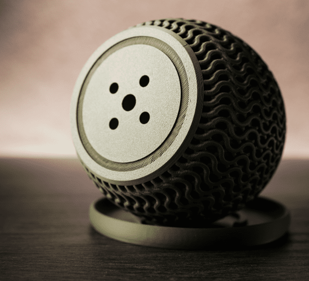 Echo Planter – geometryczna doniczka 3D z nowoczesnym designem - obrazek 4