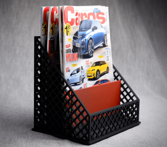 Magazine Rack – nowoczesny stojak na dokumenty 3D
