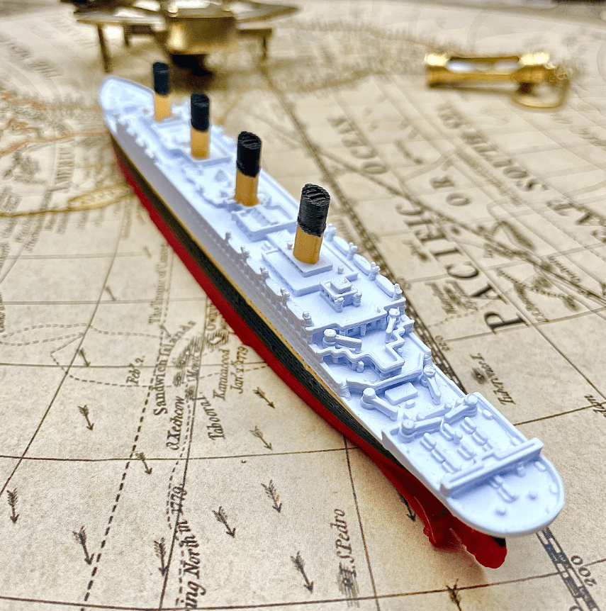 Titanic RMS 33cm - Model Kolekcjonerski 3D ! (Skala 1:1000) - obrazek 2