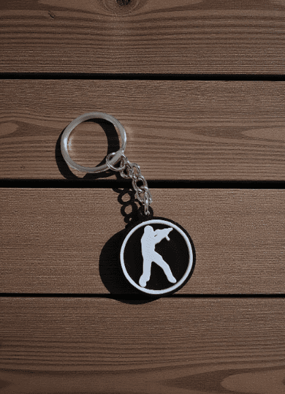 Brelok Counter-Strike CS:GO Terro Logo – idealny gadżet dla gracza logo - obrazek 2