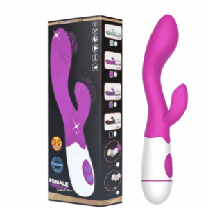 WIBRATOR DAMSKI Króliczek MASAŻER ŁECHTACZKI PUNKT G SEX GADŻET ZABAWKI PAR