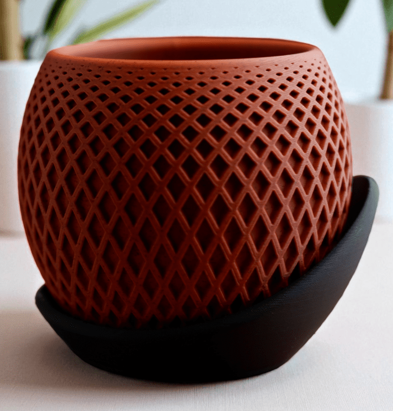 Geometryczna osłonka na doniczkę – nowoczesny design dla Twoich roślin - obrazek 5