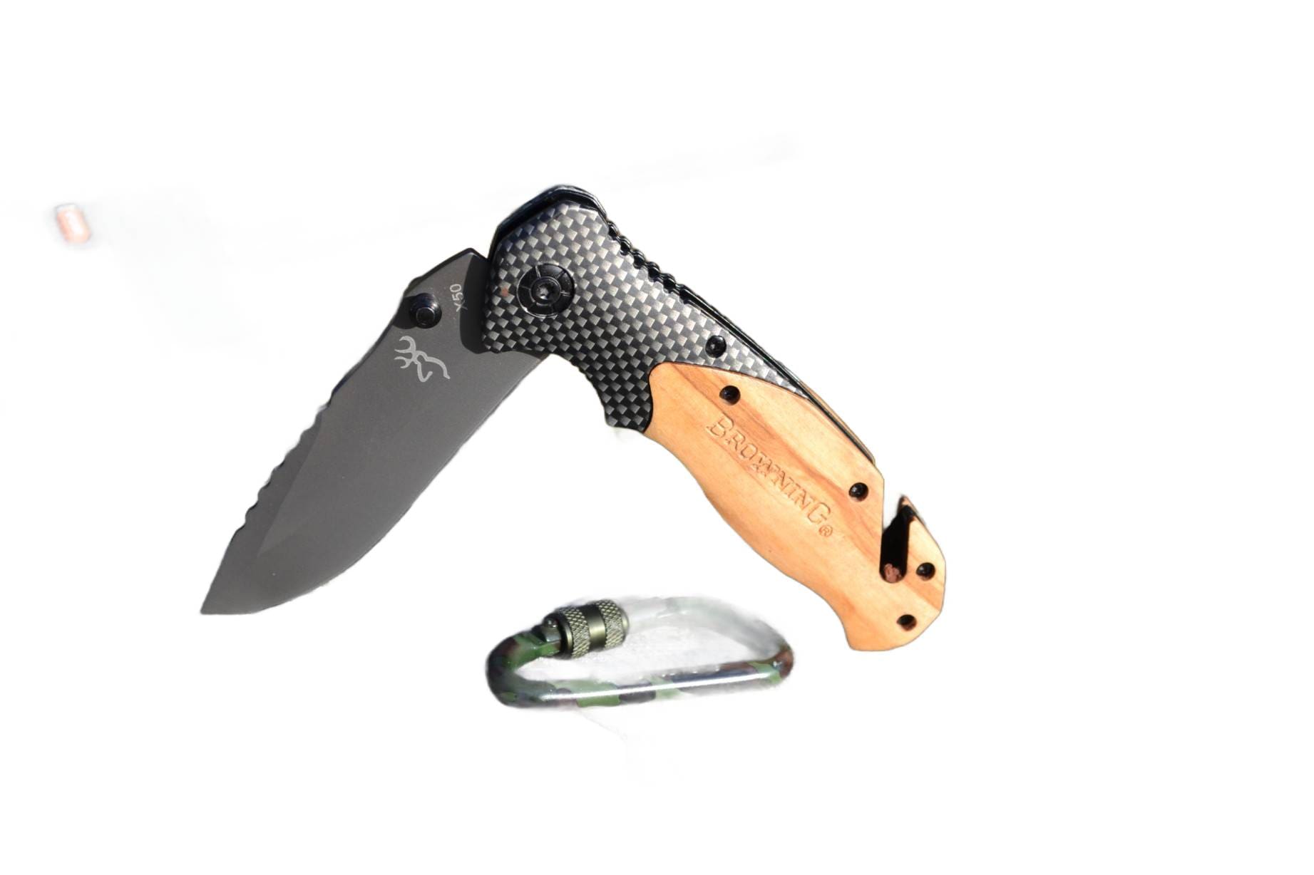 Nóż scyzoryk BROW taktyczny outdoorowy