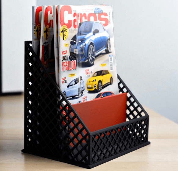 Magazine Rack – nowoczesny stojak na dokumenty 3D - obrazek 5