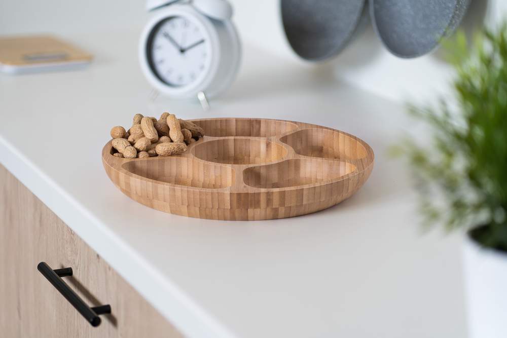 Półmisek Bambusowy z sześcioma przegródkami 31,5 cm - Banquet - obrazek 5
