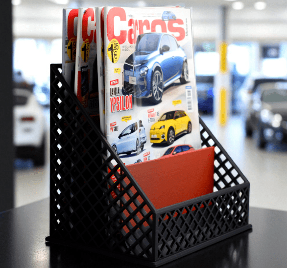 Magazine Rack – nowoczesny stojak na dokumenty 3D - obrazek 3