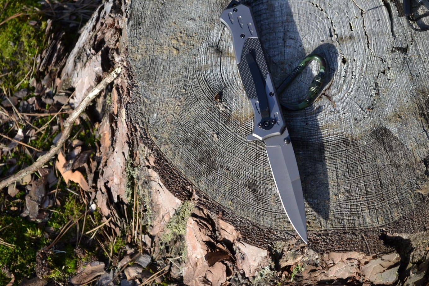 Nóż survivalowy dodatek do plecaka stal nierdzewna - obrazek 6