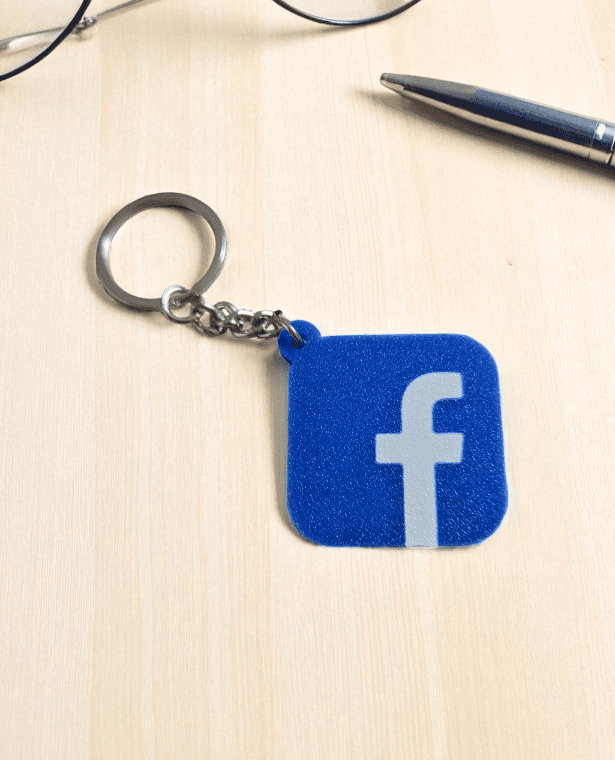 Personalizowany brelok NFC facebook - obrazek 3