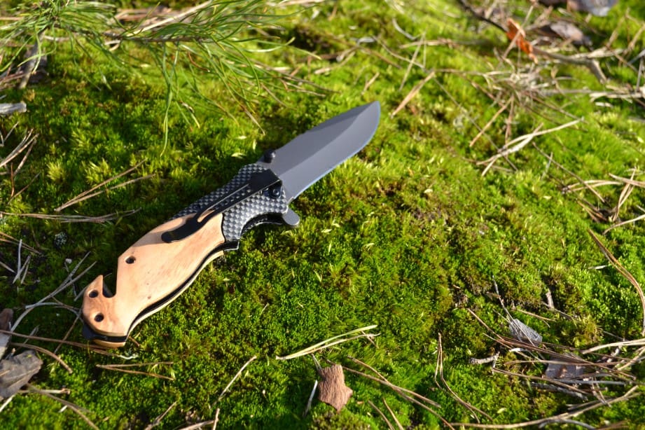 Nóż scyzoryk BROW taktyczny outdoorowy - obrazek 5