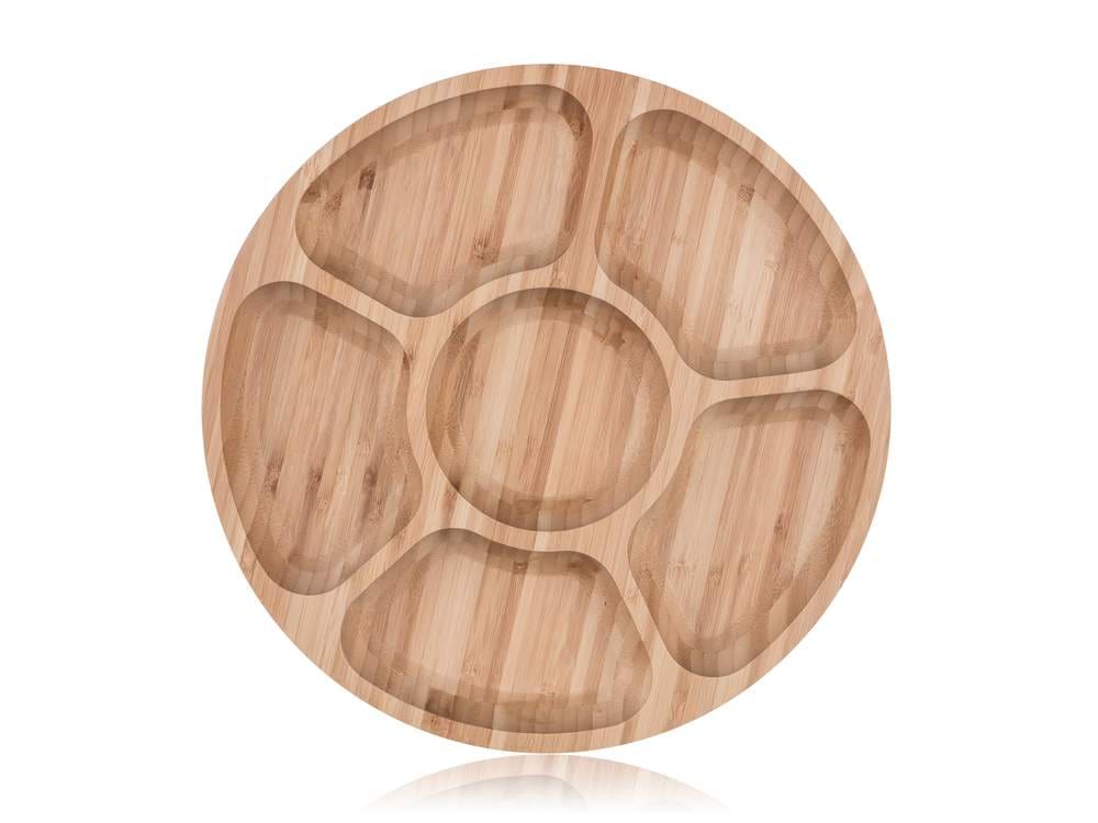 Półmisek Bambusowy z sześcioma przegródkami 31,5 cm - Banquet - obrazek 3