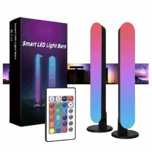 Kolumna LED RGB z Pilotem – Dekoracyjne Oświetlenie Muzyczne