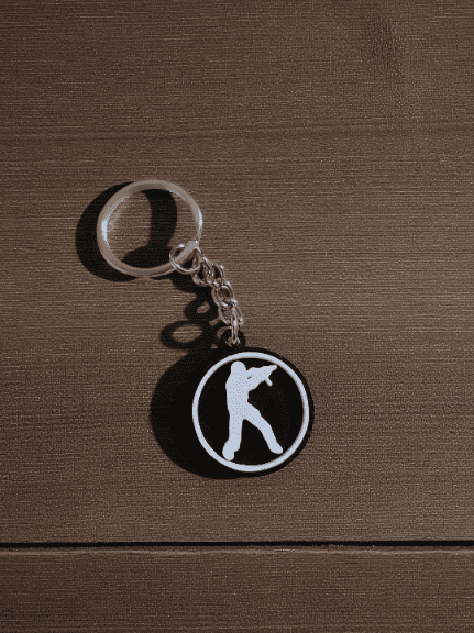 Brelok Counter-Strike CS:GO Terro Logo – idealny gadżet dla gracza logo - obrazek 4