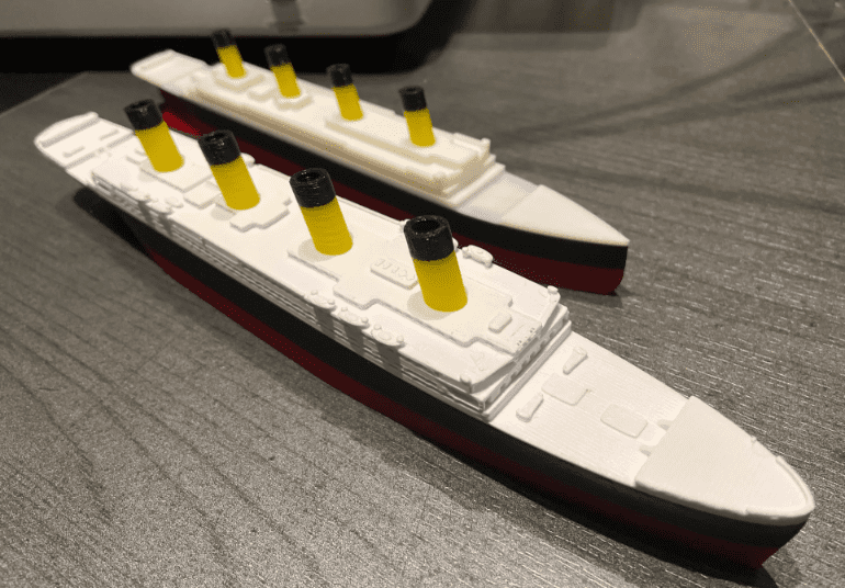 Titanic RMS 90 ? cm - podstawka - obrazek 7