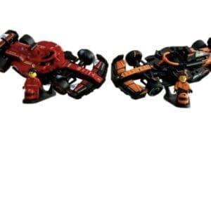 Stojak na auta LEGO Speed Champions F1 Podstawka na Formuły i Minifigurki - 2 szt.