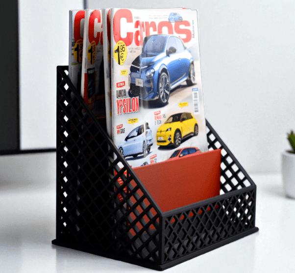 Magazine Rack – nowoczesny stojak na dokumenty 3D - obrazek 4