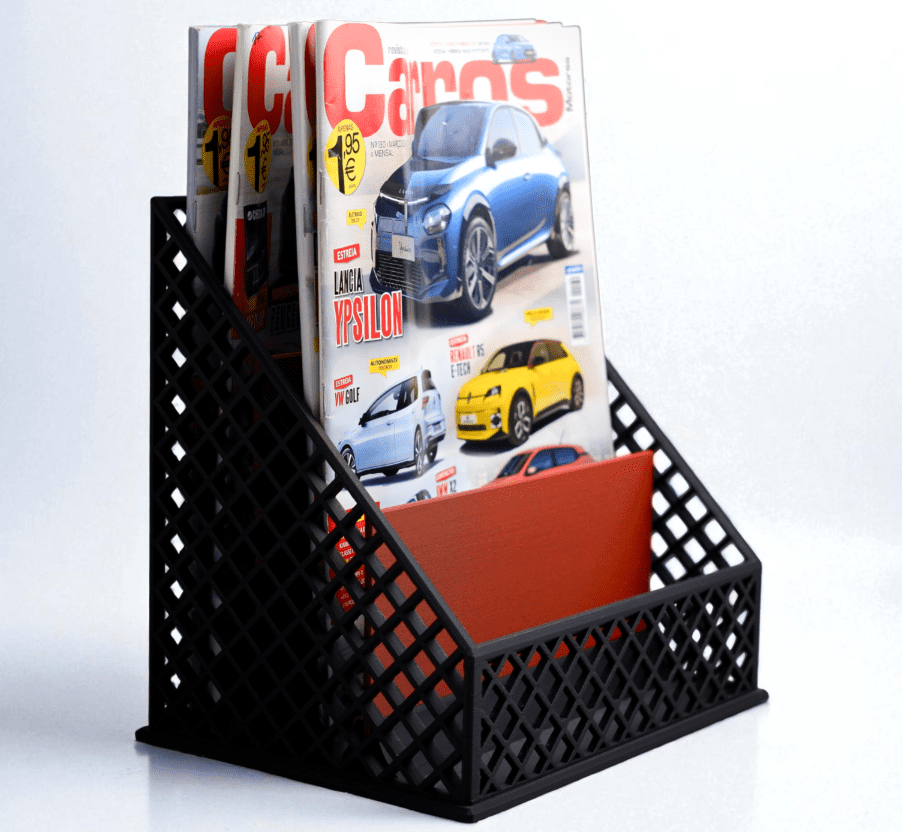 Magazine Rack – nowoczesny stojak na dokumenty 3D - obrazek 6