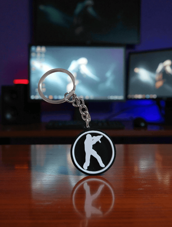 Brelok Counter-Strike CS:GO Terro Logo – idealny gadżet dla gracza logo - obrazek 3