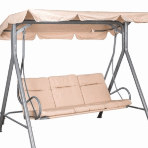 Huśtawka Ogrodowa Wolnostojąca  TARA Happy Green - Beżowa