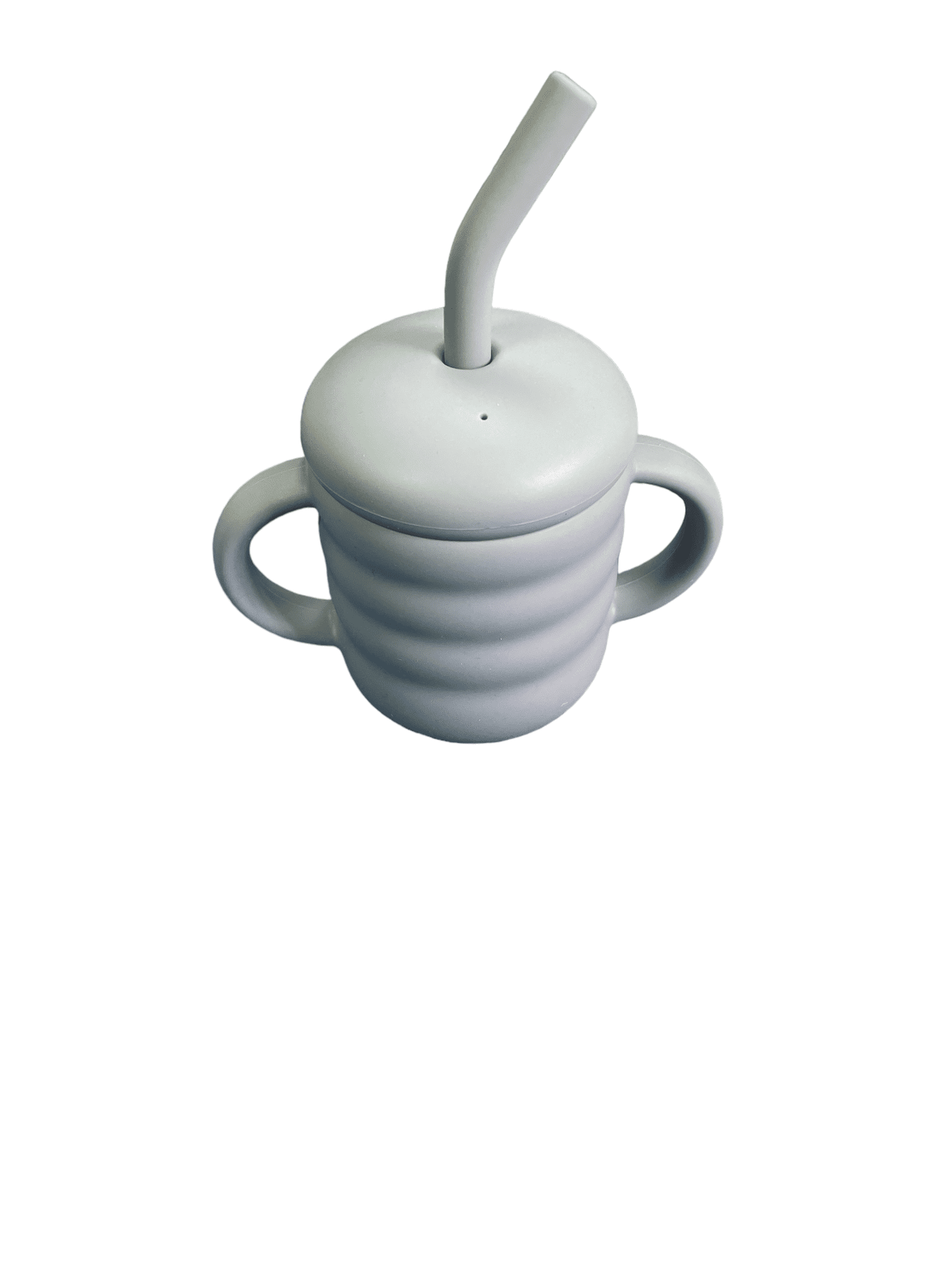 Zestaw Silikonowy Dla Niemowląt dzieci 6 elementów - Niebieski/Szary - obrazek 4