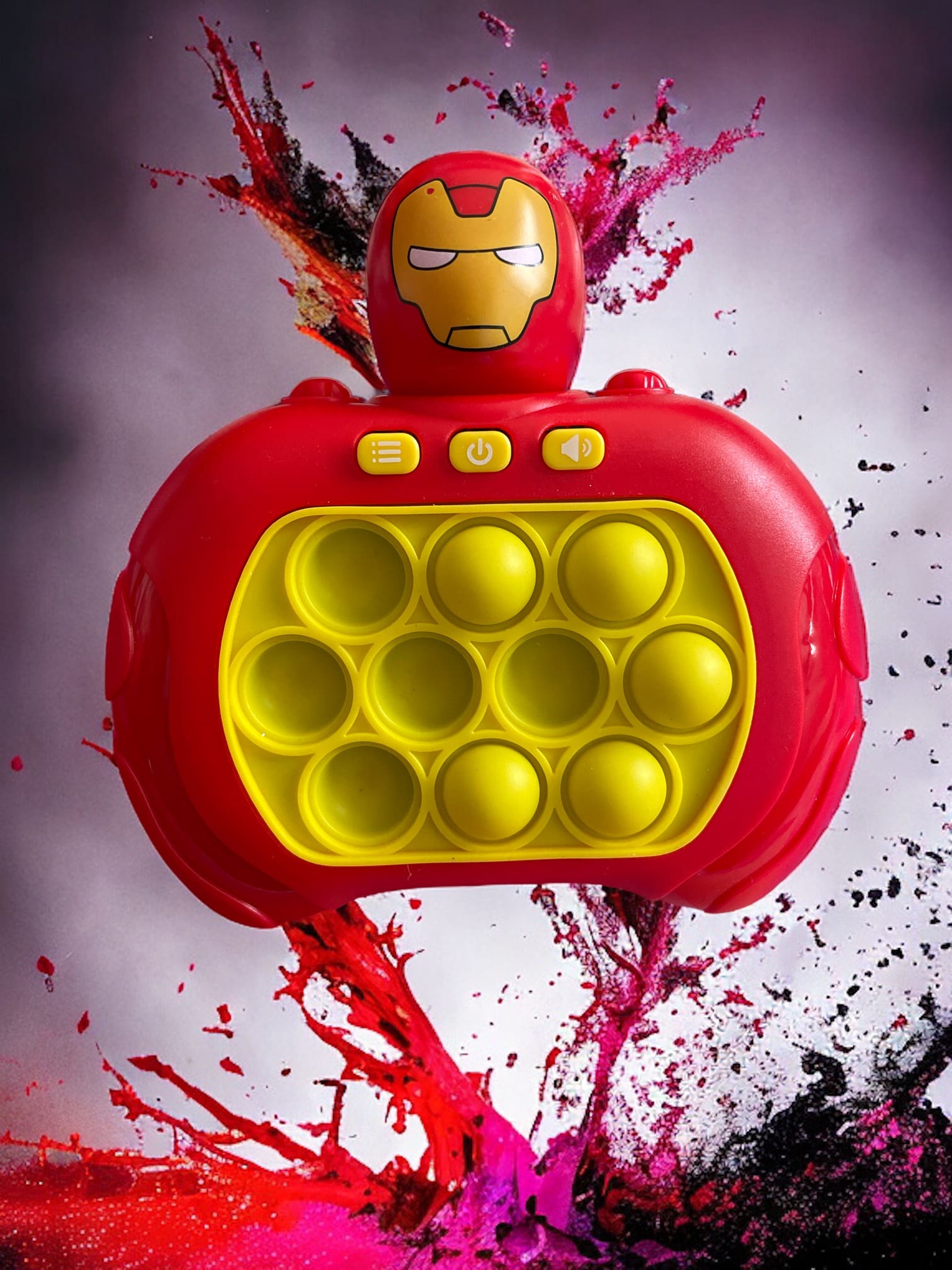 Elektroniczna, Antystresowa Gra Zręcznościowa Pop It - Iron Man - obrazek 2