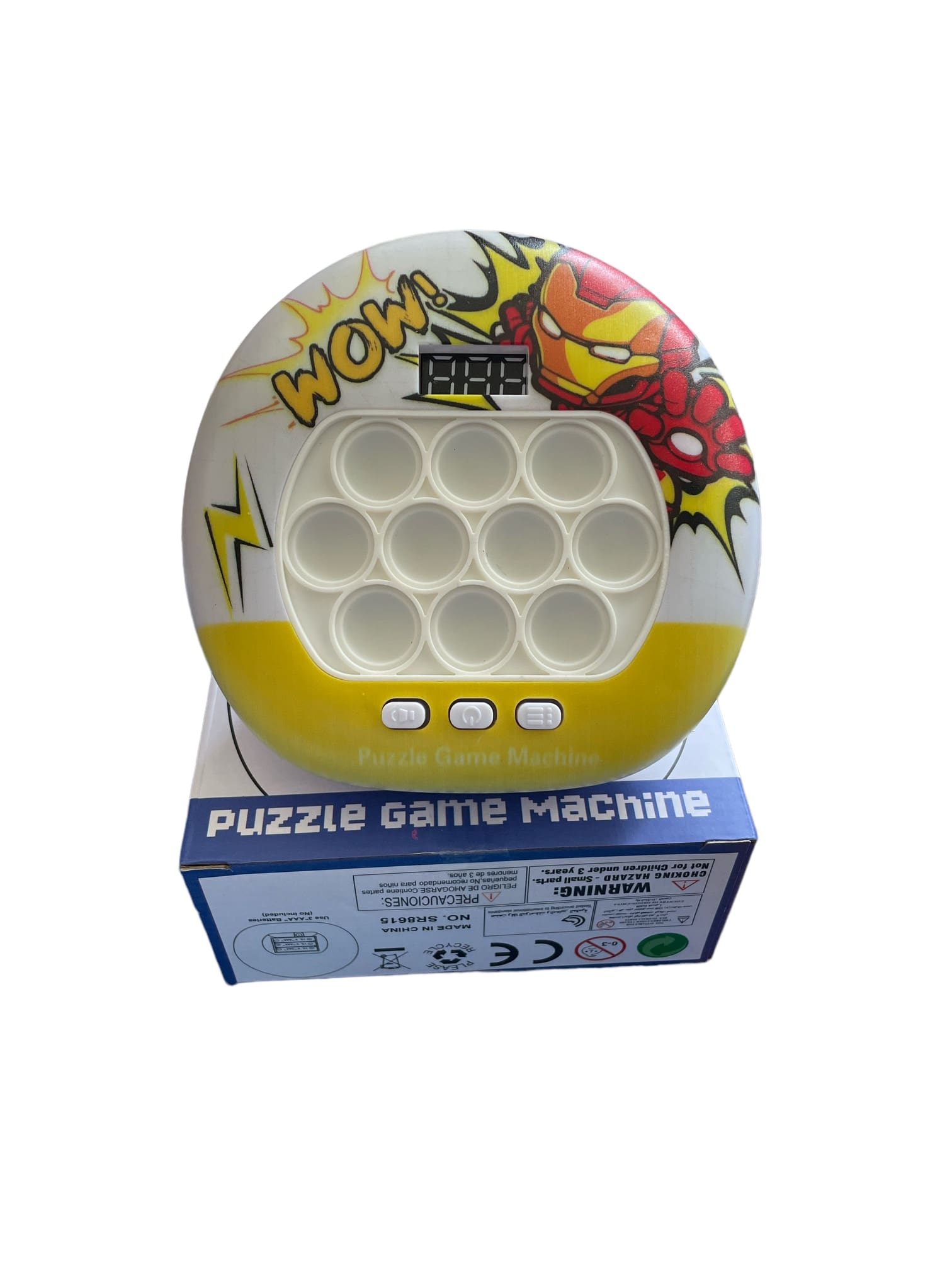 Elektroniczna, Antystresowa Gra Zręcznościowa Pop It - Iron Man 2 - obrazek 2