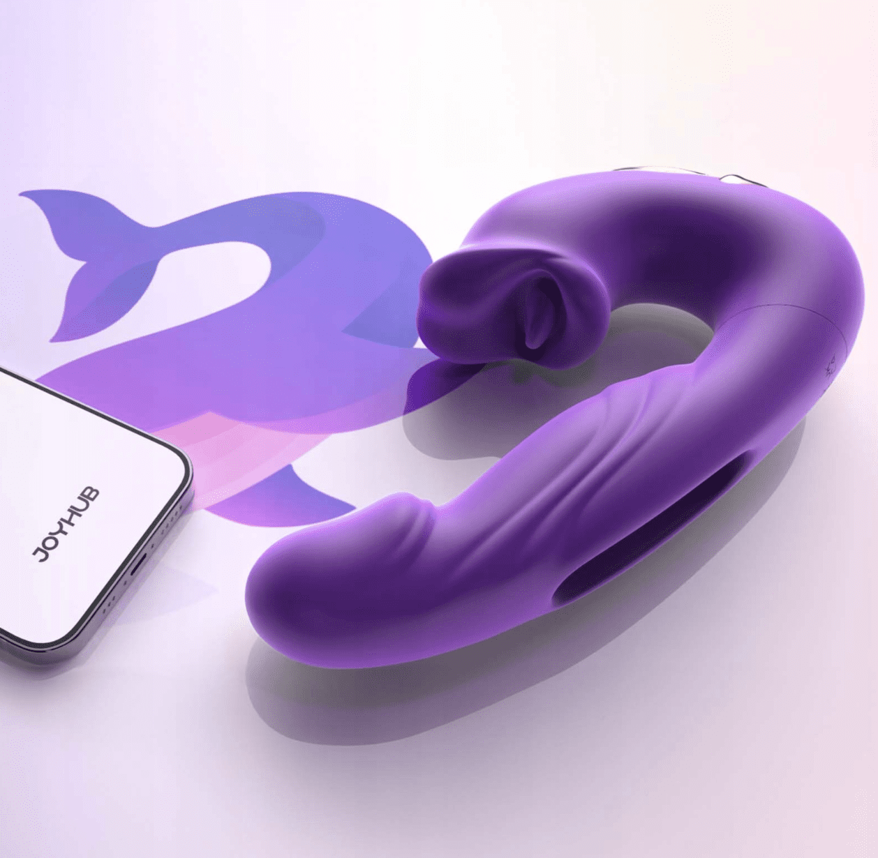 Flapping wibrator wielofunkcyjny fioletowy intensywne orgazmy 7 trybów - obrazek 10