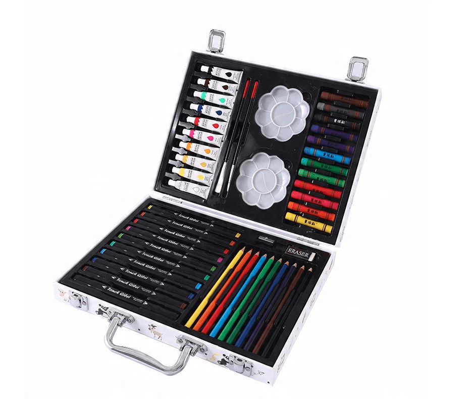 Zestaw Artystyczny dla Dzieci z Walizką 86 elementów - obrazek 4