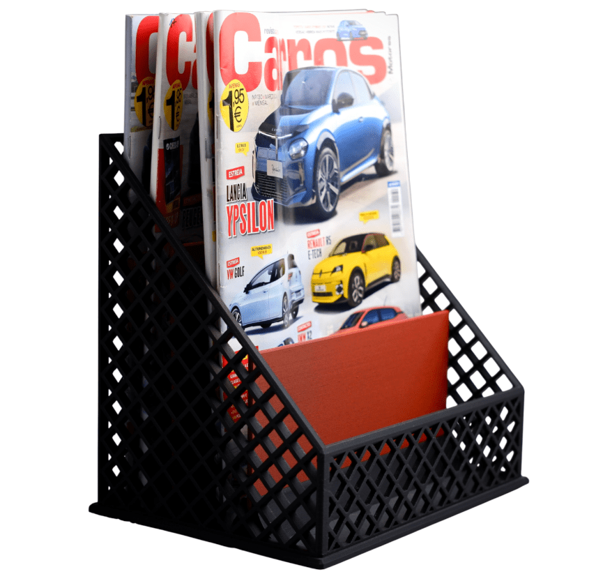 Magazine Rack – nowoczesny stojak na dokumenty 3D - obrazek 2