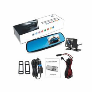 Kamera samochodowa REJESTRATOR JAZDY KAMERA COFANIA W LUSTERKU