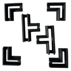 ZESTAW 6 UCHWYTÓW STOLARSKICH DO KORPUSÓW 18 MM TRZECIA RĘKA