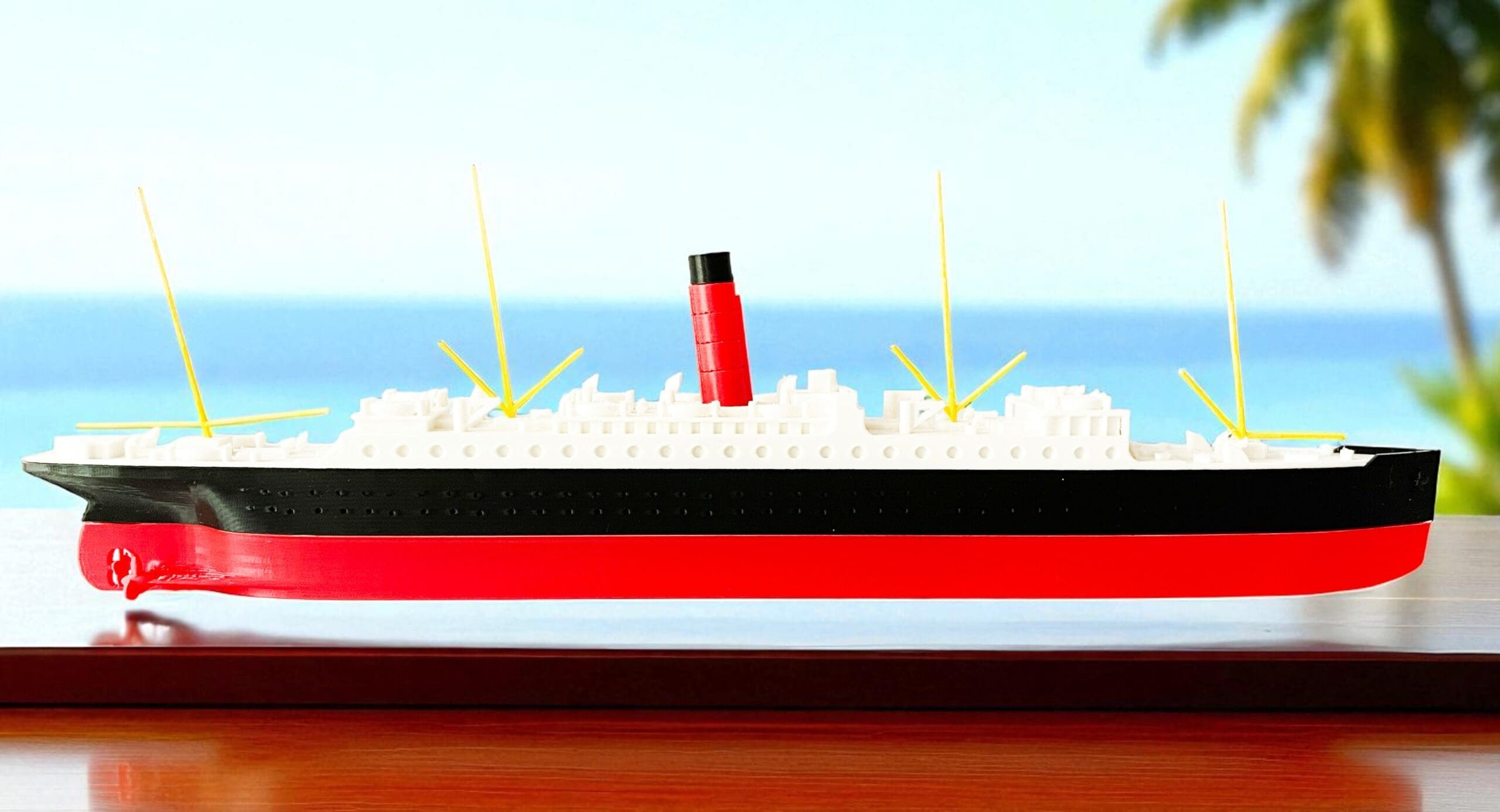 RMS Carpathia 33 cm - Model Kolekcjonerski 3D ! (Skala 1:1000) - obrazek 6