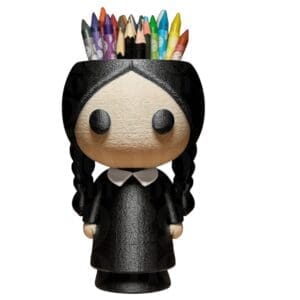 Organizer Wednesday Addams – wyjątkowy gadżet dla fanów serialu - 15 cm