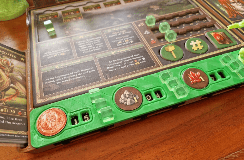 Heroes 3 M&M Organizer Gracza / Planszetka / Plansza / Gra Planszowa - obrazek 12