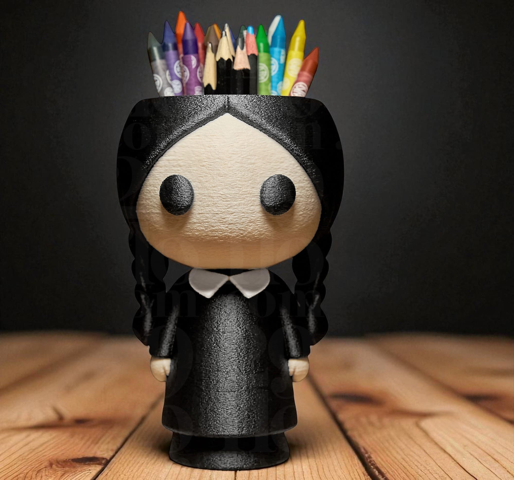 Organizer Wednesday Addams – wyjątkowy gadżet dla fanów serialu - 15 cm - obrazek 3