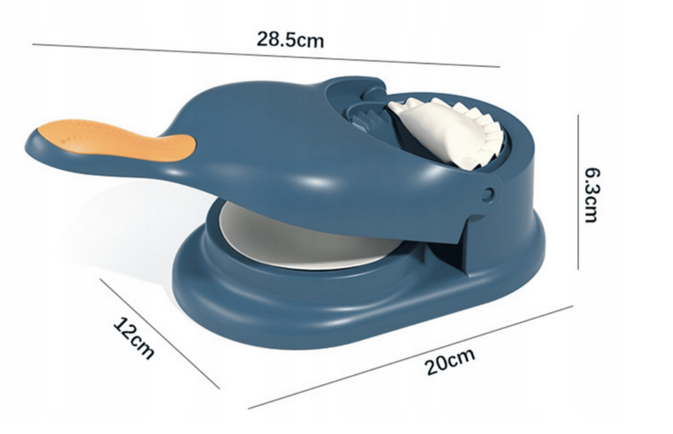 Forma, Maszynka do Lepienia Pierogów 2w1 - Niebieska - obrazek 4