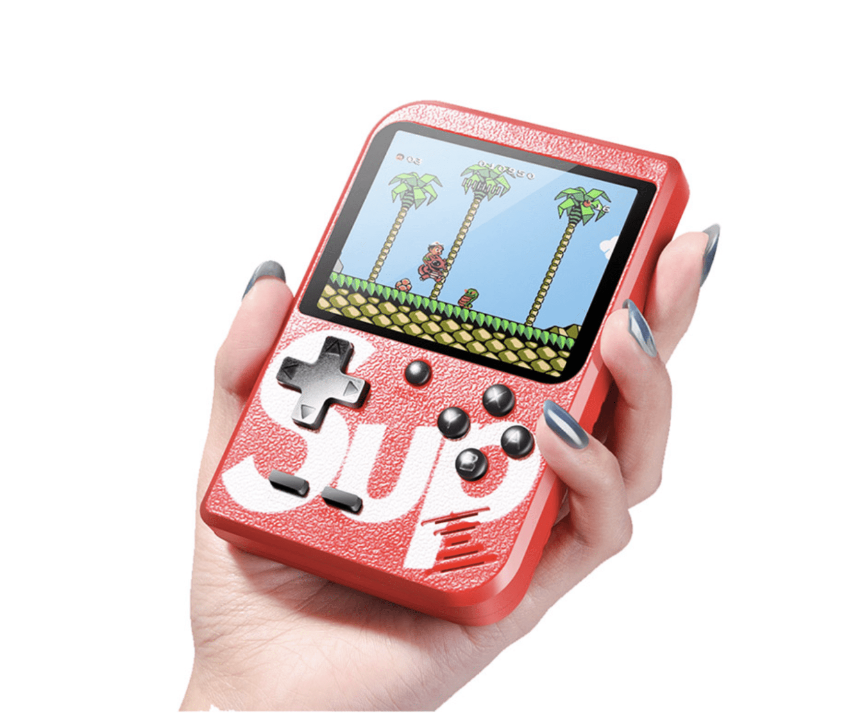 Konsola Retro Mini 400 Gier, przenośna + PAD dla dwóch graczy - obrazek 6