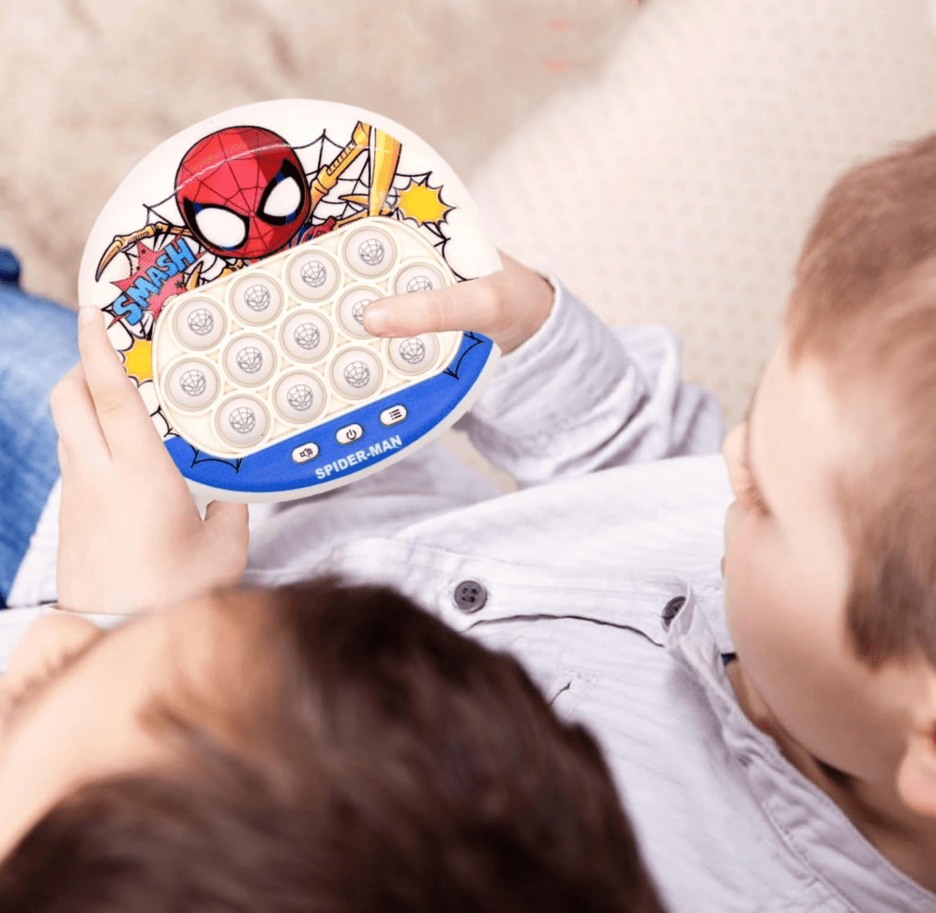 Elektroniczna, Antystresowa Gra Zręcznościowa Pop It - Spider Man II - obrazek 2