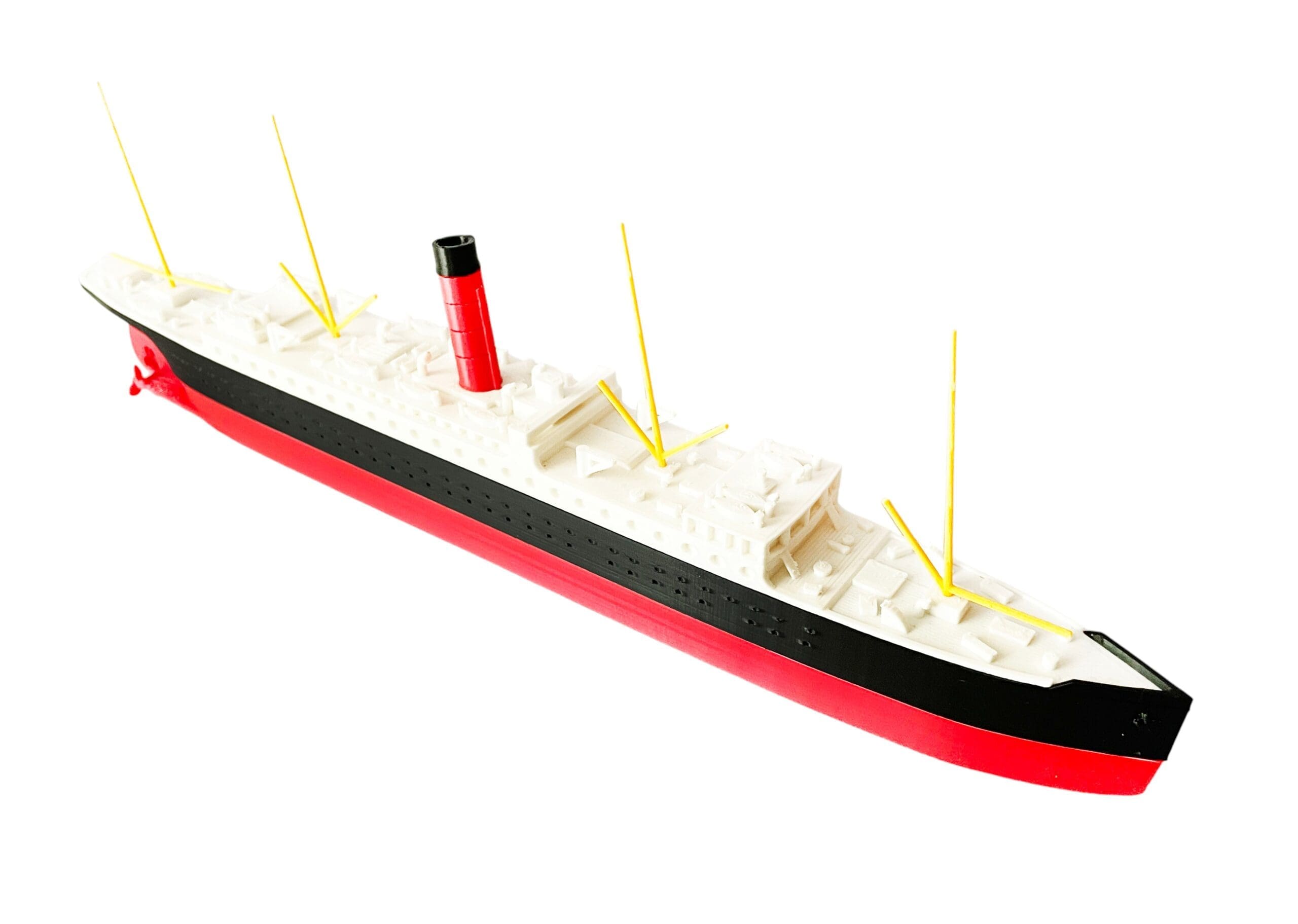 RMS Carpathia 33 cm - Model Kolekcjonerski 3D ! (Skala 1:1000)