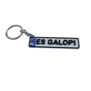 Brelok 3d z Twoją TABLICĄ REJESTRACYJNĄ Personalizowany