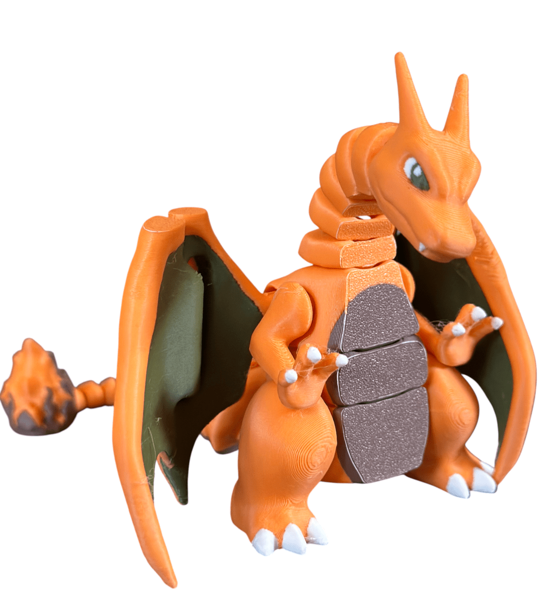 Ruchoma figurka Pokémon Charizard - kolekcjonerska zabawka dla fanów Pokémon - obrazek 4