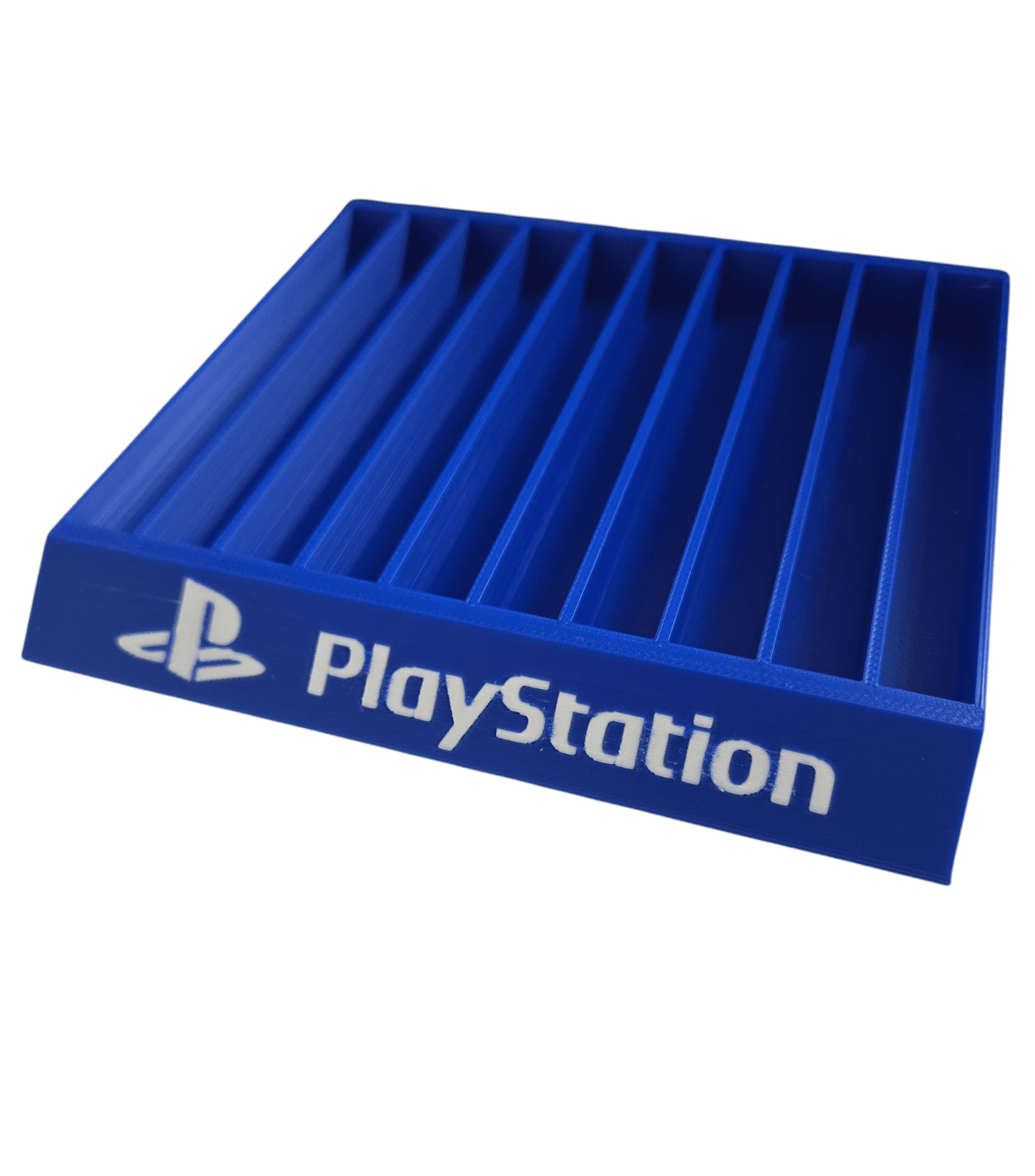 Stojak Na Gry PlayStation Game Holder PS2 / PS3 / PS4 / PS5 - Niebieski 10 slot
