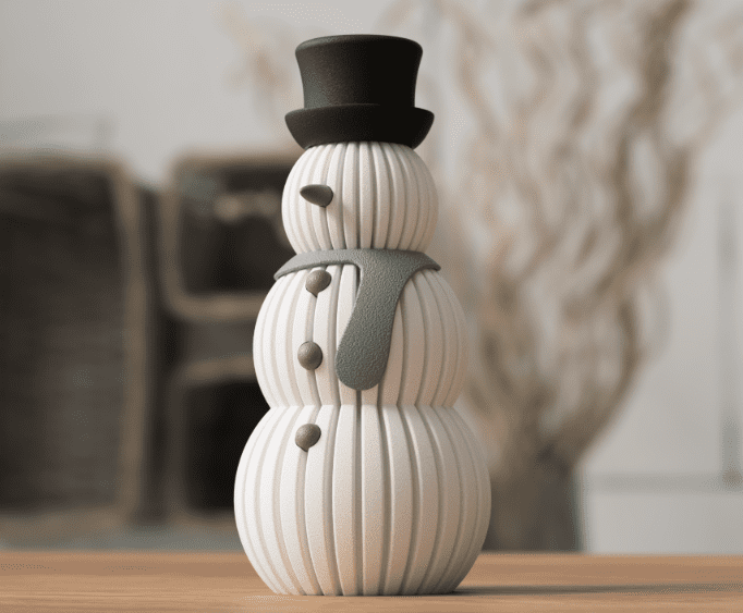 Dekoracyjny bałwanek LED - Świąteczny Bałwanek - obrazek 4