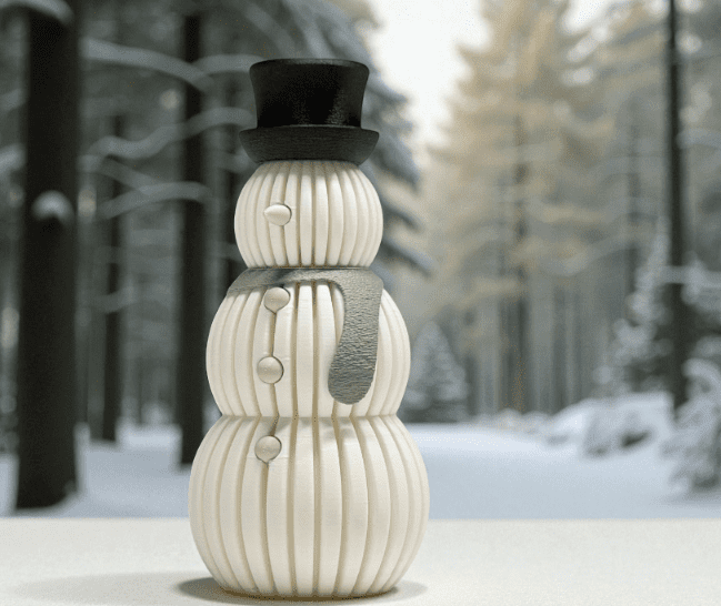 Dekoracyjny bałwanek LED - Świąteczny Bałwanek - obrazek 5